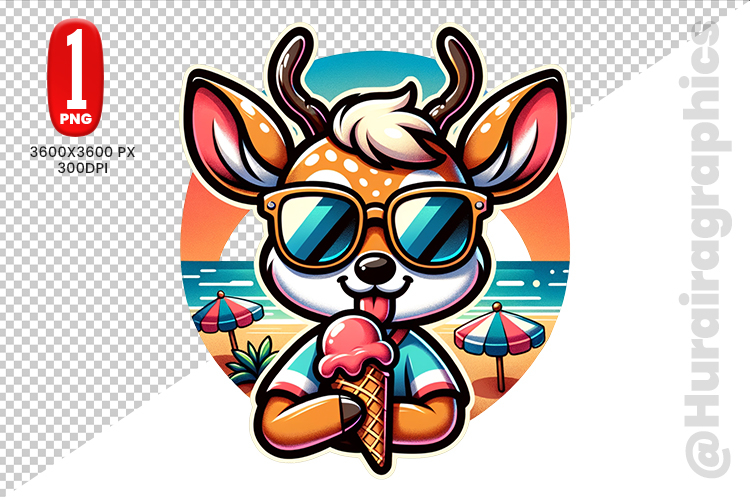 Deer Clipart Image 19