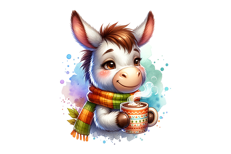 Donkey Clipart Image 13