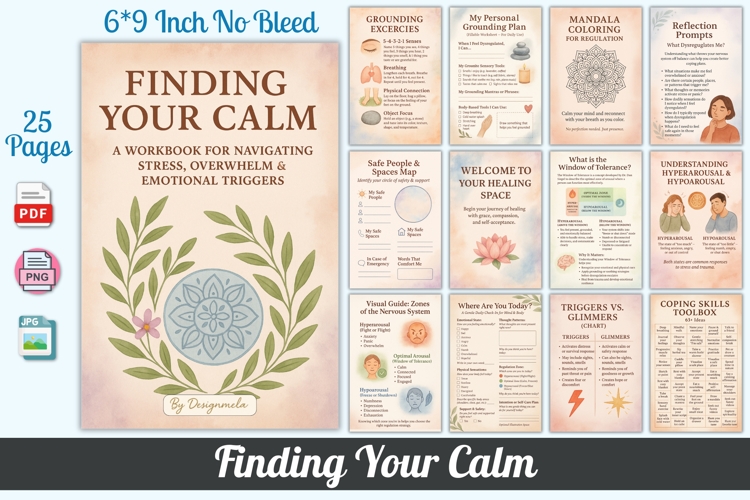 Finding Your Calm guide journal