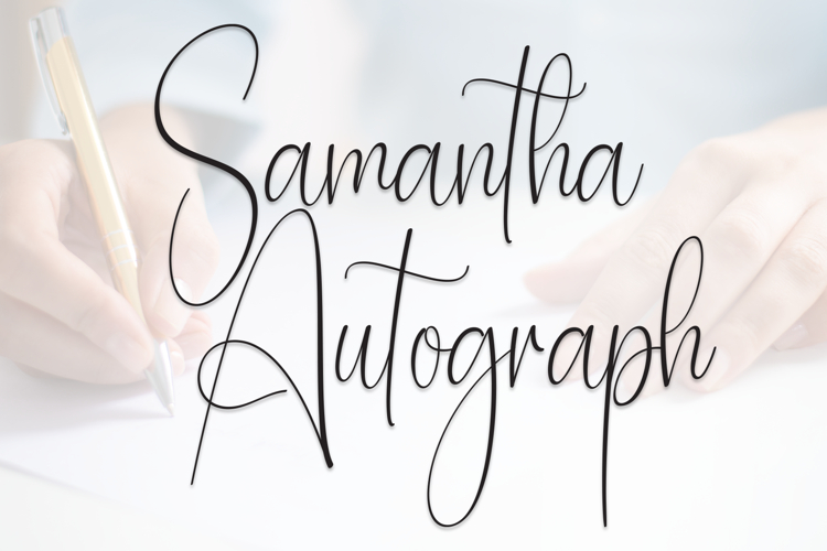 Samantha Autograph