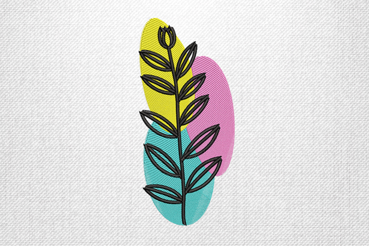 Abstract Embroidery Image 8