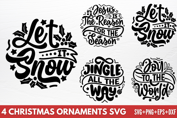 Christmas Ornaments Svg Image 7