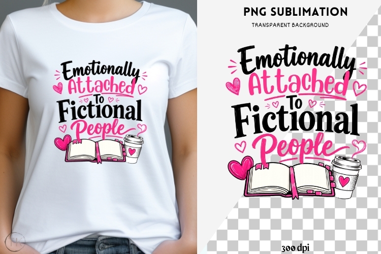 Book besties png design for T-shirts