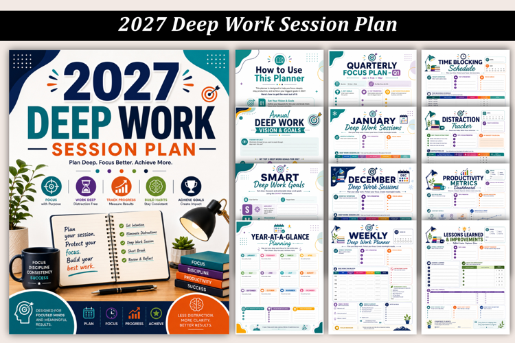 2027 Elite Blueprint | Printable Success Planner