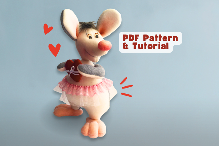 Little Mouse Sewing Pattern example image 1