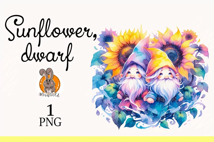 Gnome sunflower
