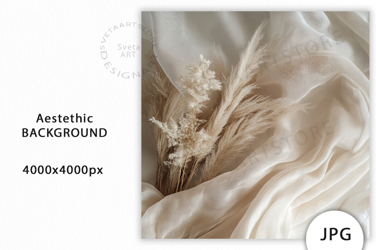 Aesthetic Neutral Background, Mockup JPG