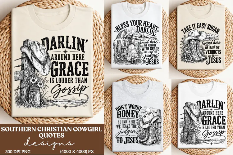 Darlin Grace Is Louder Than Gossip PNG, Southern Christian C