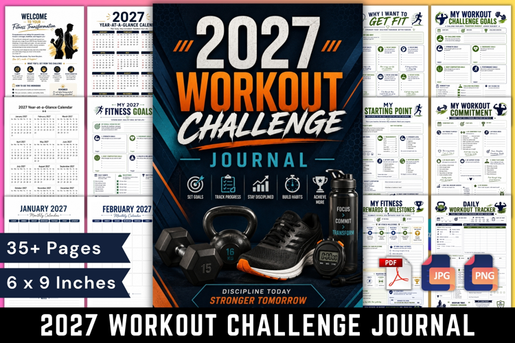 2027 Workout Challenge Journal