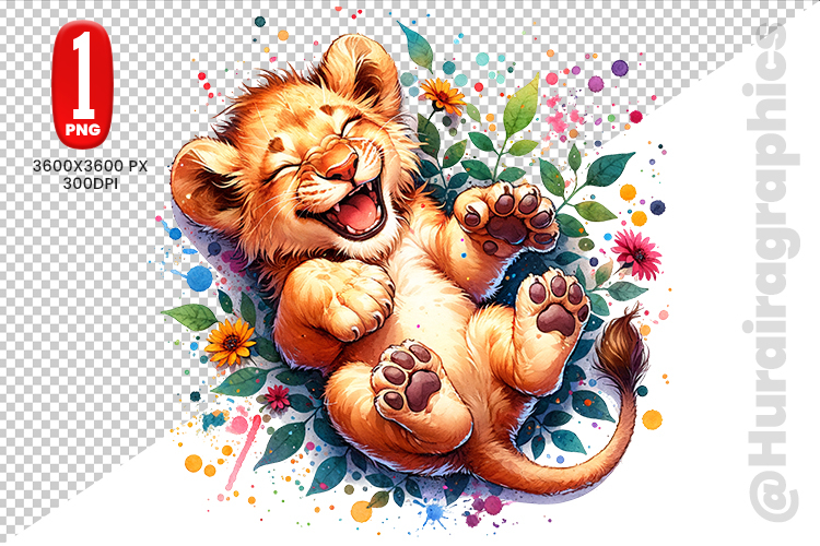 Cute Lion Clipart