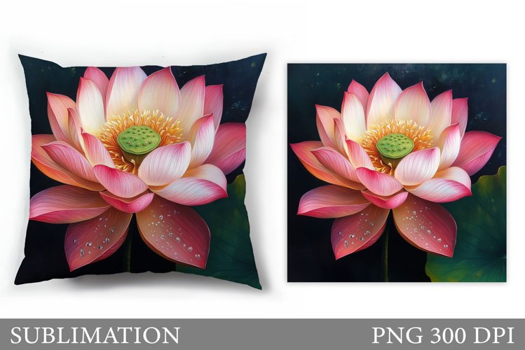 Lotus Flower Clipart Image 16