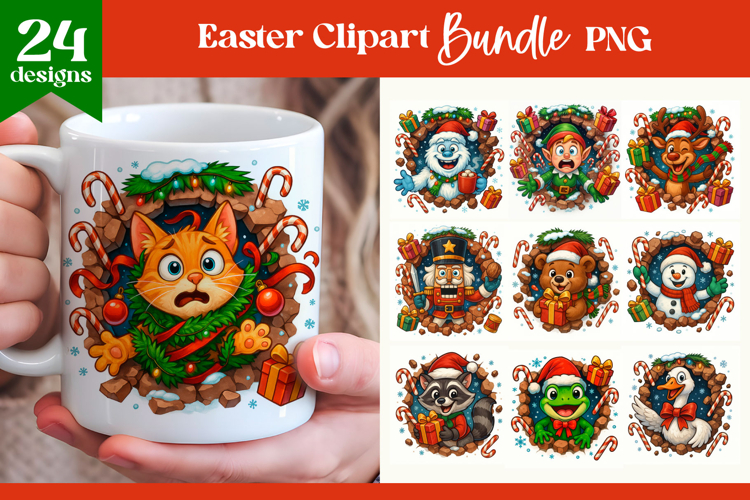 Reindeer Clipart Image 9
