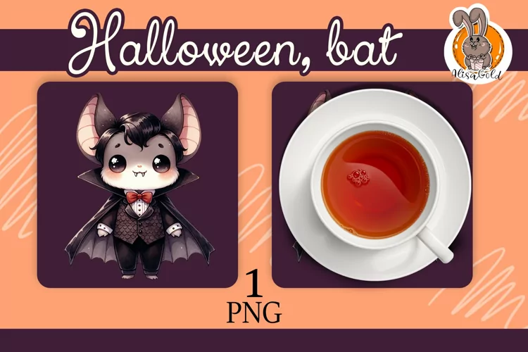 Halloween, bat, hot plate