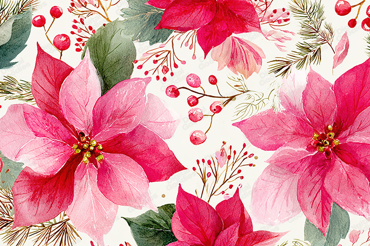 Floral Seamless Pattern Image 17