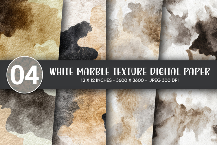White Marble Background Image 10