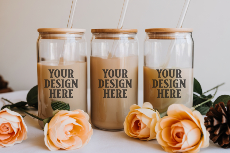 16oz Libbey Can Glass Mockup , libbey glass mockup, beer can