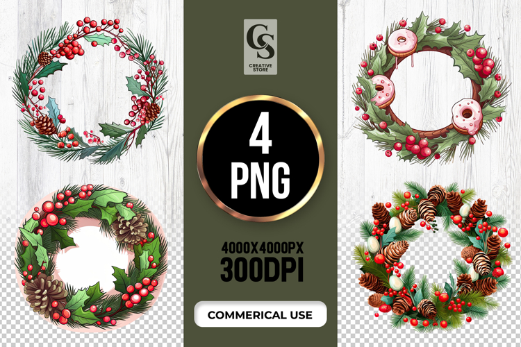 Holly Border Clipart Image 16