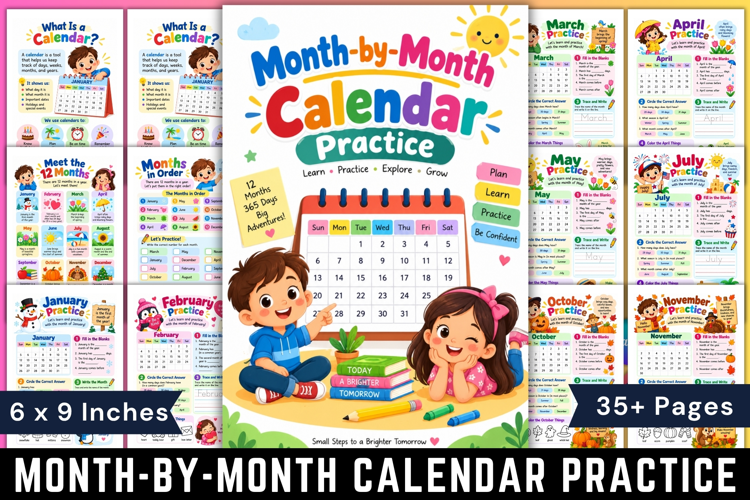 Month-by-Month Calendar Practice
