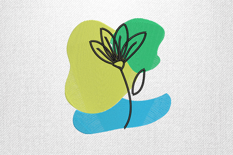 Abstract Embroidery Image 14