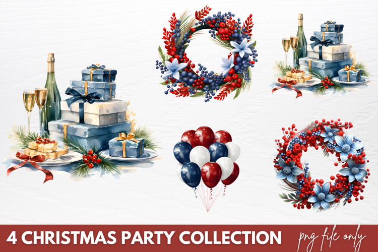Christmas Party Clipart Image 4