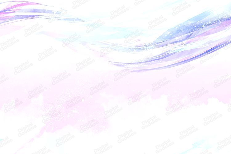 Soft Pastel Watercolor Waves Light Background