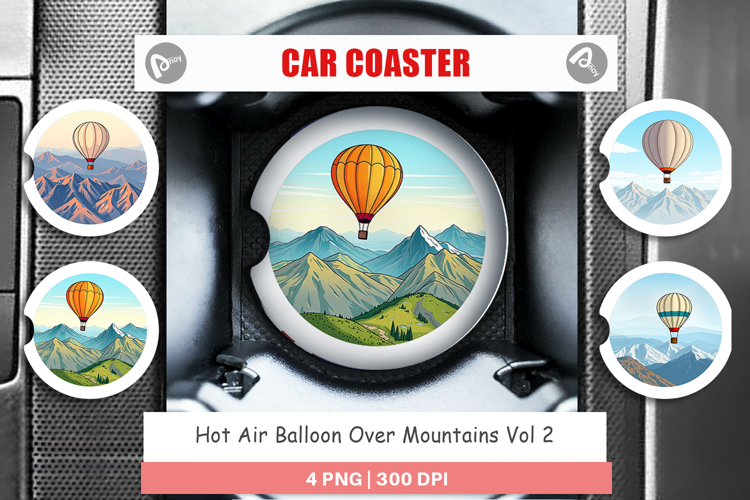 Hot Air Balloon Clipart Image 12
