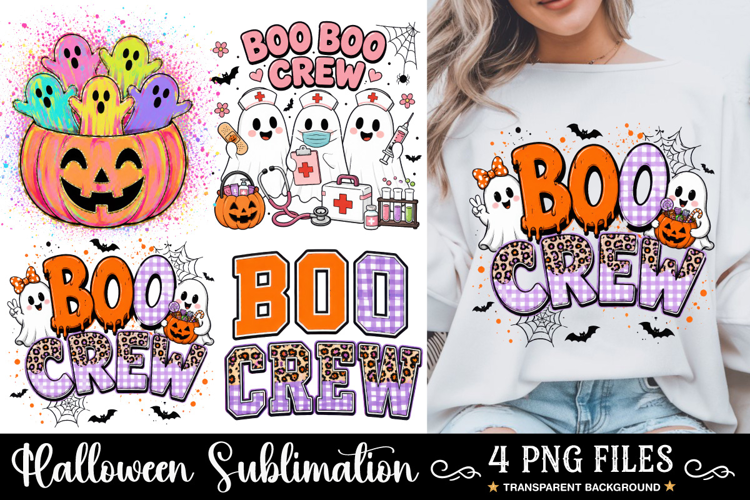 Hey Boo PNG, Halloween PNG, Boo Crew PNG, Boo Ghost PNG