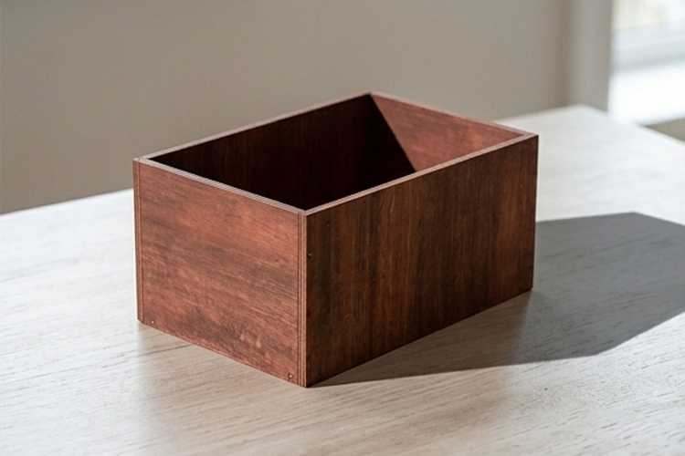 Plywood box laser cut making pattern file download storage