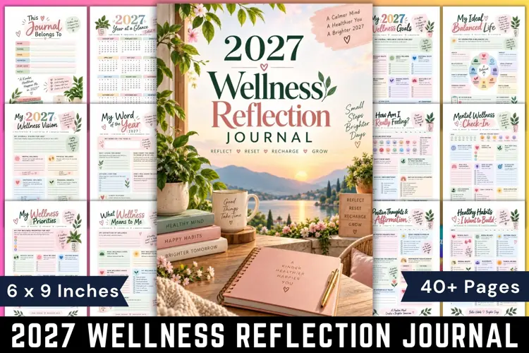 2027 Wellness Reflection Journal