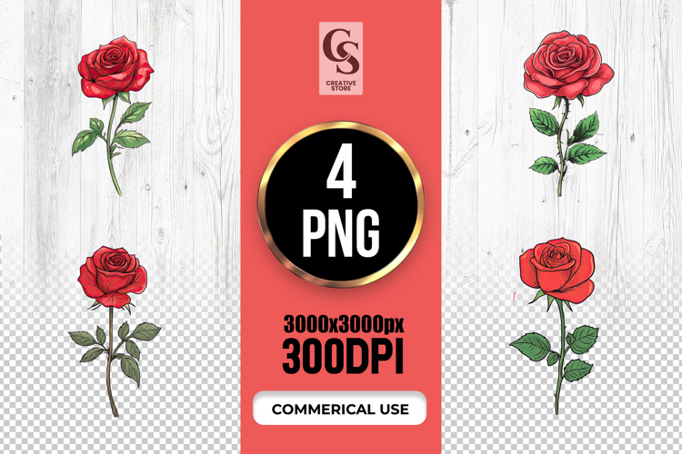 Red Rose Png Image 2