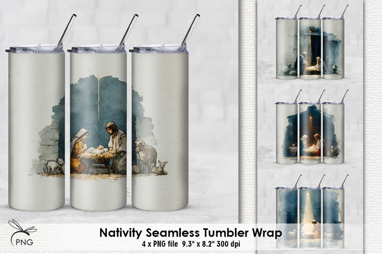 Christmas Tumbler Wrap Image 8