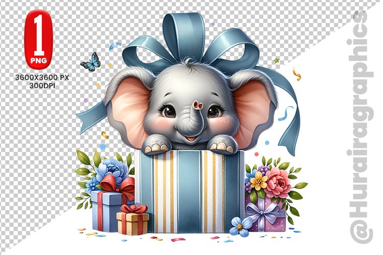 Elephant Png Clipart Image 10