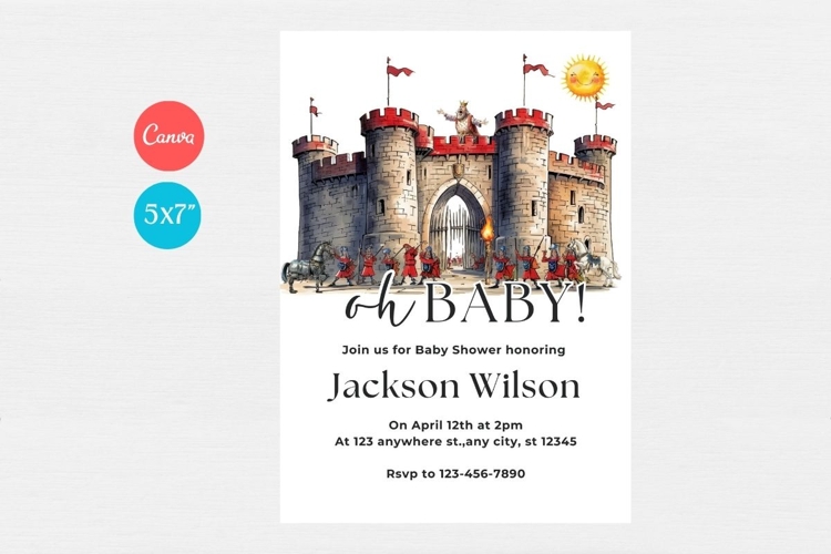 Baby Shower Invitation Template 275