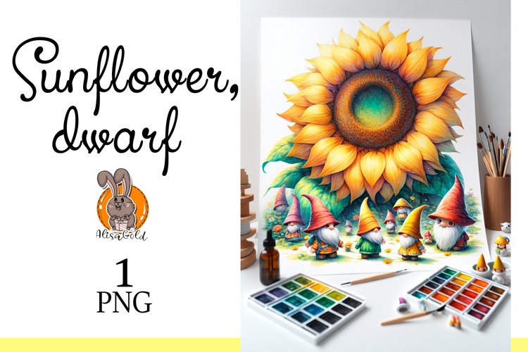 Gnome sunflower example image 1