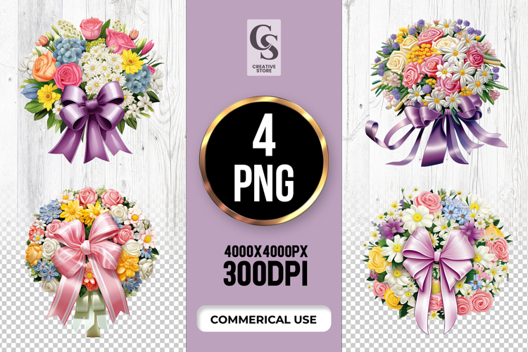 Flower Garden Clipart Image 3