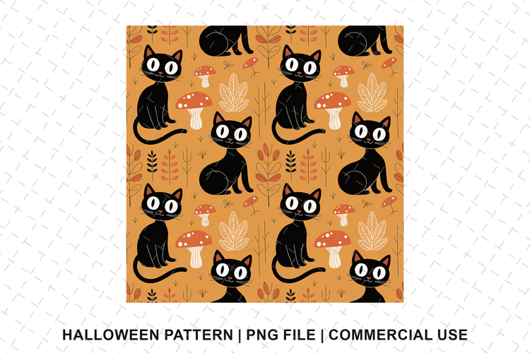 Halloween Seamless Pattern Image 9