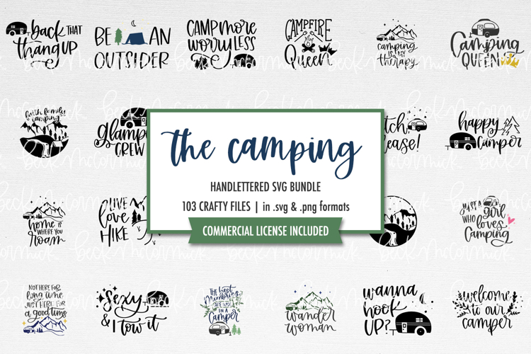 Camping SVG Bundle