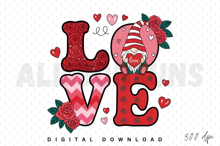 Valentine Gnome Png Image 14