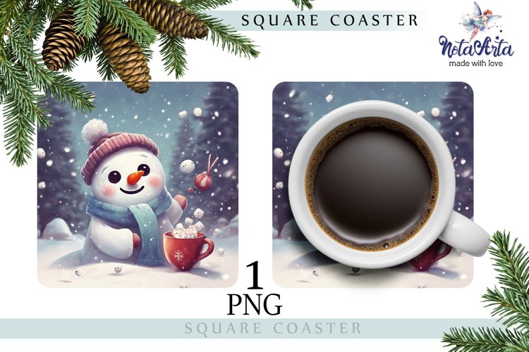 Cute Snowman Clipart Image 7