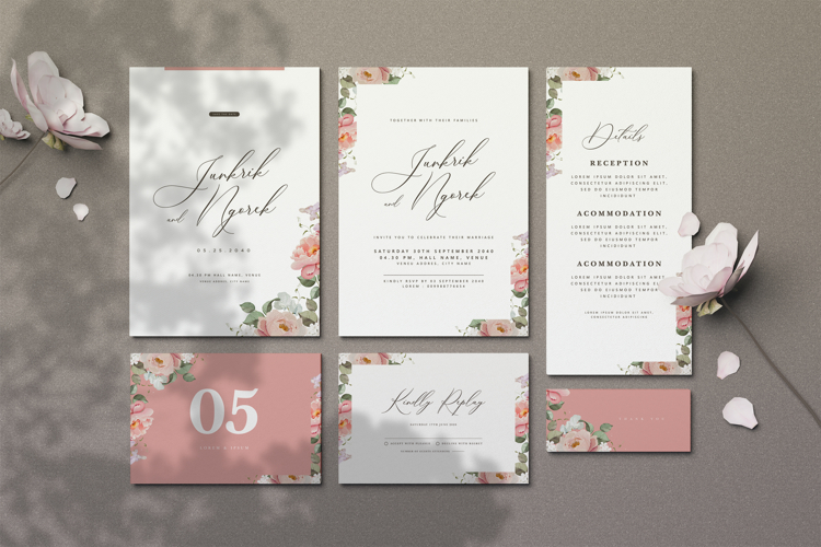 Wedding Invitation Card Template Image 16