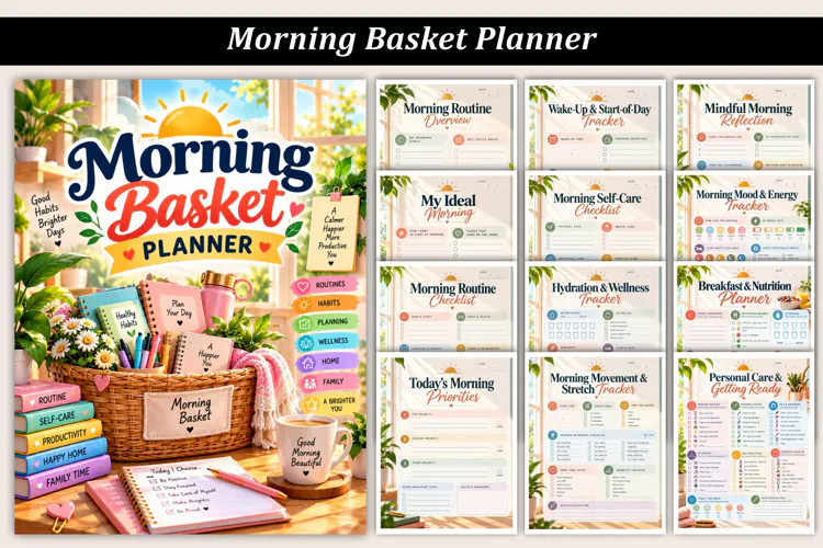 Morning Basket Planner | Printable Morning Routine