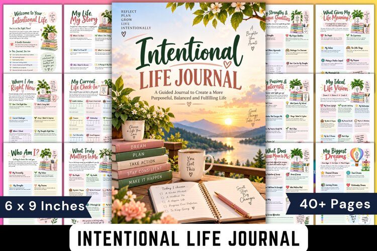 Intentional Life Journal example image 1