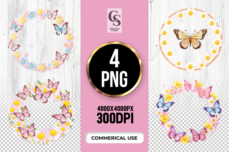 Floral Border Png Image 13