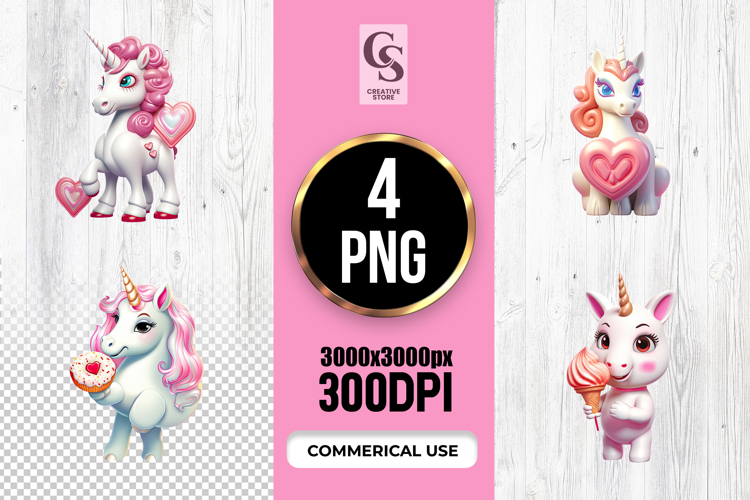 Cute Unicorn Clipart