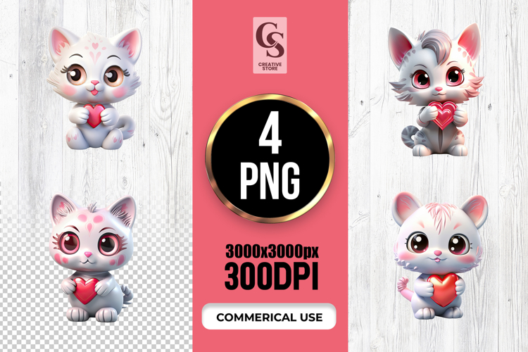 Kawaii Heart Png Image 12