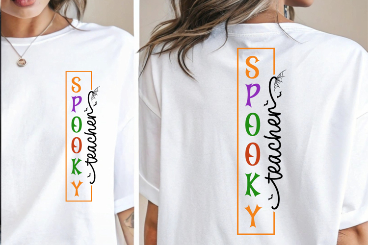 Spooky Teacher SVG, Spooky Season SVG, Halloween SVG