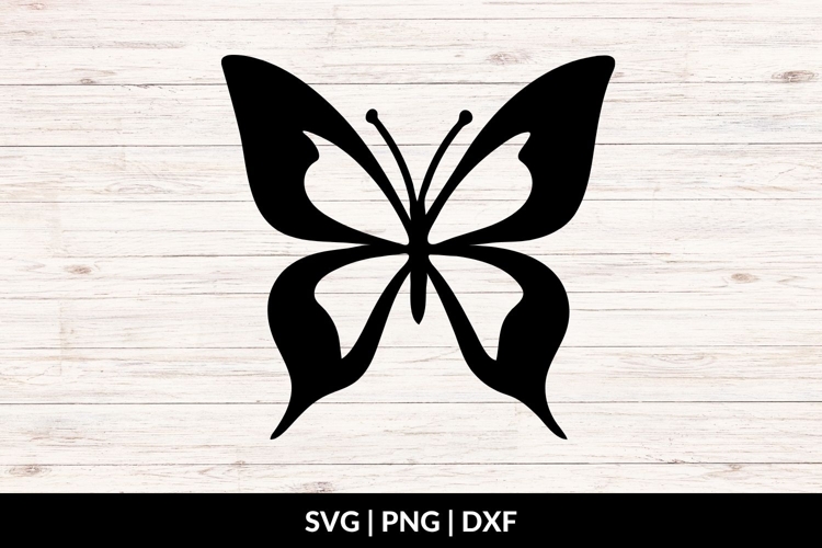 Butterfly Outline Clipart Image 2