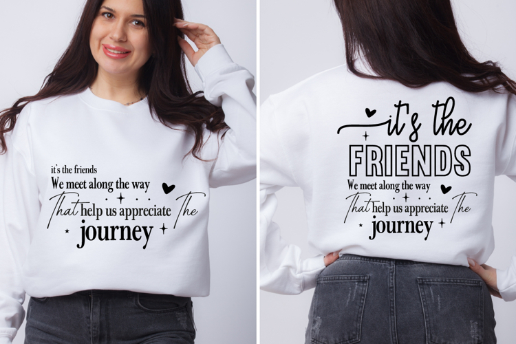 Friendship SVG | Its The Friends We Meet Along The Way