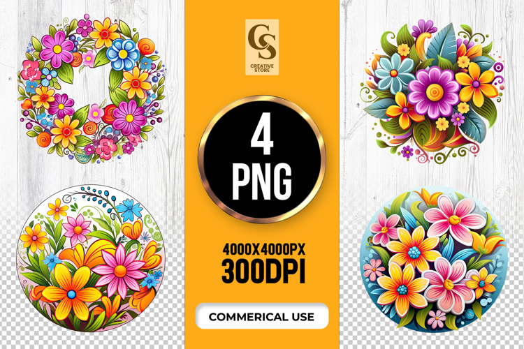 Spring Flower Clipart Image 6