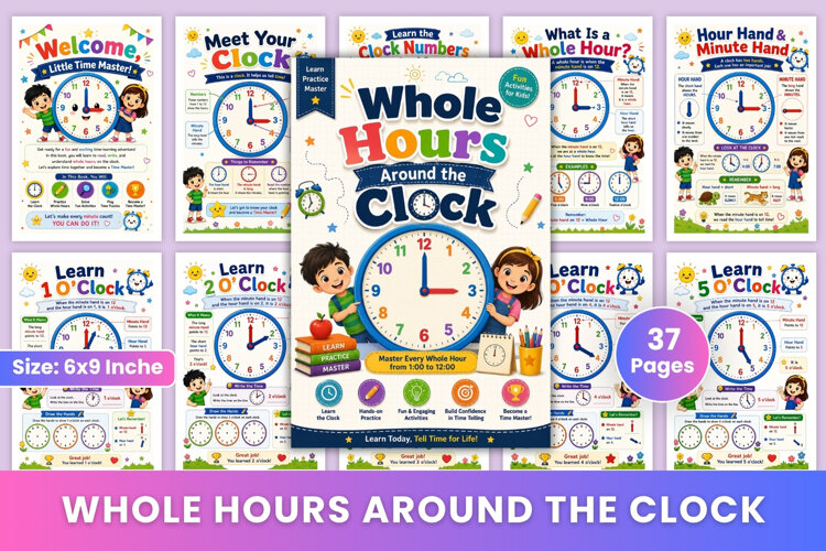 Whole Hours Around the Clock example image 1